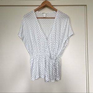 H&M - Light, Flowy Wrap Top Perfect For Breastfeeding